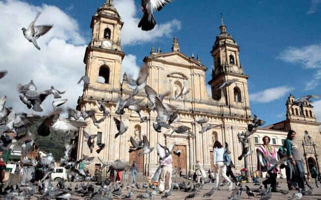 Bogotá, na Colômbia, tem prédios históricos e cena artística vibrante. Foto: Getty Images