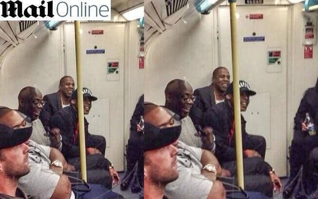 Jay-Z e Chris Martin também já aderiram o metrô como meio de transporte