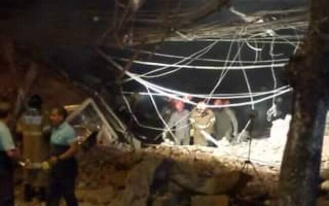 Grande explosão em restaurante deixa vítimas soterradas no Rio de Janeiro
. Foto: Reprodução Twitter @Rafaell63006809 