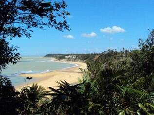 Praia do Espelho, em Curuíva, Trancoso