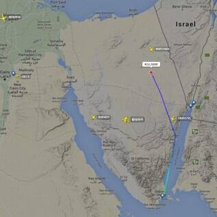 O controle de tráfego aéreo egípcio disse que perdeu o contato com o avião russo 23 minutos após a decolagem 