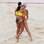 Juliana e Larissa se abraçam após ponto. Foto: Getty Images