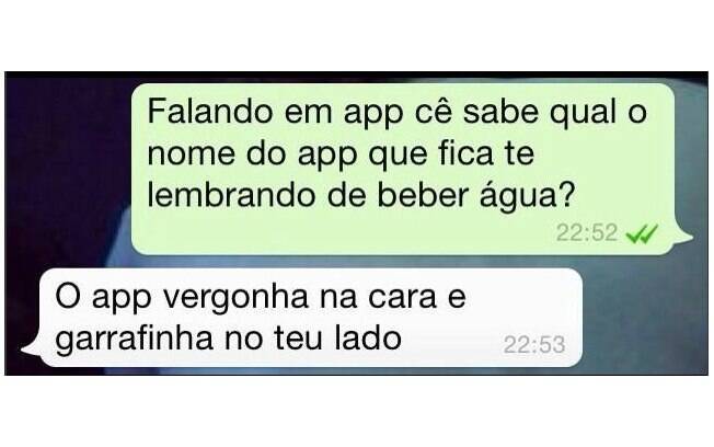 Quem mandou essa mensagem não esperava uma resposta tão sincera. Foto: Twitter/@asconversas