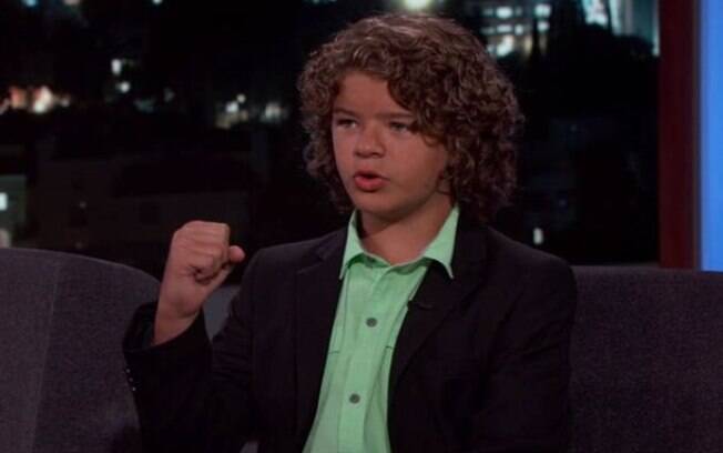 Gaten Matarazzo falando sobre sua doença em entrevista na ABC News