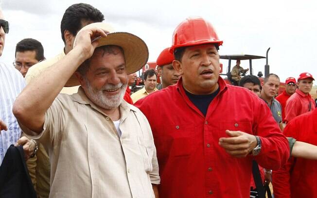 Em outubro de 2009, o então presidente brasileiro Lula visitou Chávez em Caracas