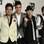 Pe Lanza (de óculos) e sua banda Restart. Foto: Orlando Oliveira e Francisco Cepeda /AgNews