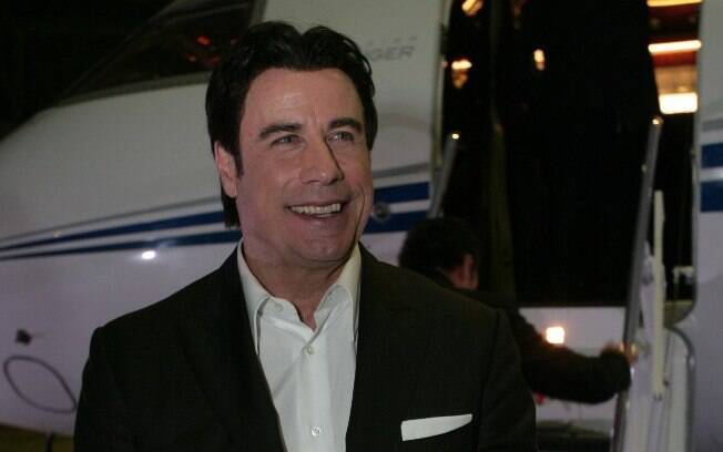 John Travolta durante evento privado Bombardier & Lider