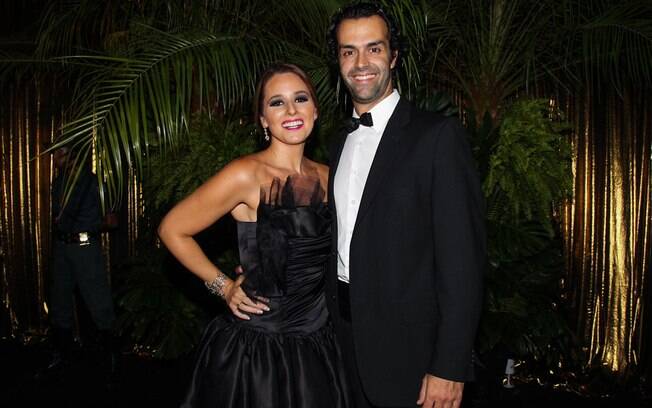 Mariana Belém e o marido