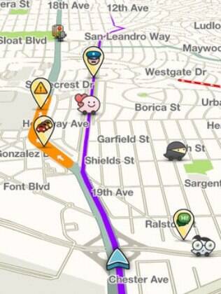 Aplicativo de mapas Waze permite criar perfil e informar vias congestionadas na cidade