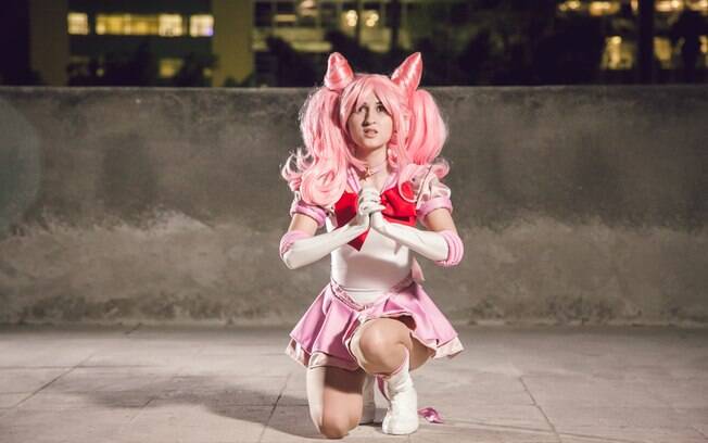 A garota faz cosplay há nove anos