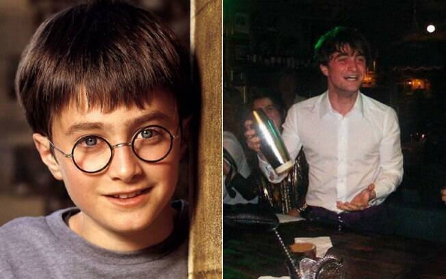 Antes e depois: Daniel Radcliffe no filme 