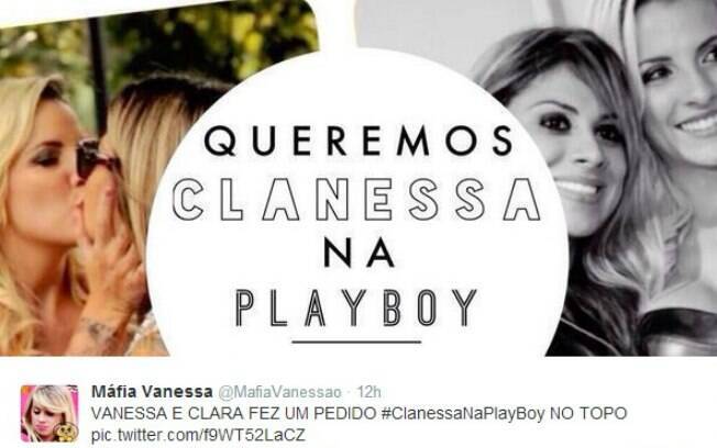 Montagem de fã do casal 'Clanessa'