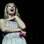Cantora faz caras e bocas ao ouvir plateia gritar seu nome. Foto: Manuela Scarpa/Photo Rio News