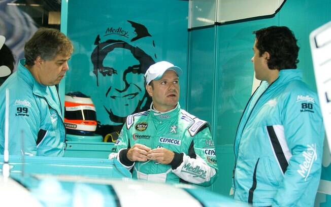 Barrichello estreou na categoria na prova de Curitiba