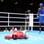 Esquiva Falcão jogou britânico no chão e fez o árbitro a abrir contagem no terceiro round. Foto: Getty Images
