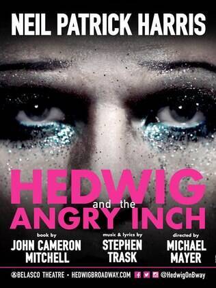 Poster de “Hedwig and the Angry Inch”, que estreia no dia 22 de abril na Broadway