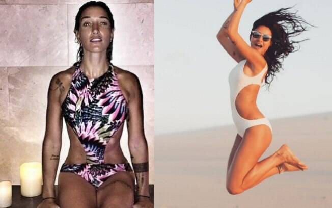 Gabriela Pugliesi e Thaila Ayala mostram que o maiô está com tudo 