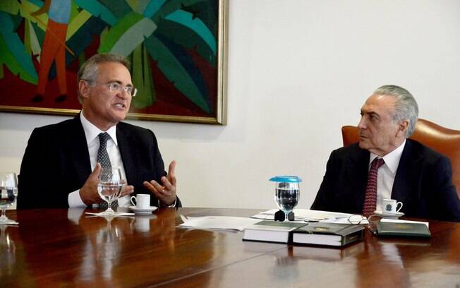 Pautas da reunião fazem parte de um acordo selado entre Temer e Renan