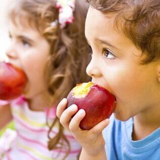 Mancha de frutas podem sair. Não se desespere