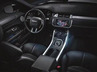 Interior do Evoque renovado tem acabamento de primeira