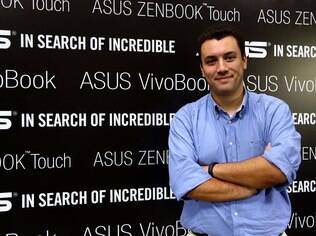 Diretor de marketing da Asus no Brasil, Marcel Campos já prepara vinda do ZenFone 2