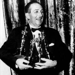 Walt Disney, o artista mais premiado no Oscar: 22 estatuetas