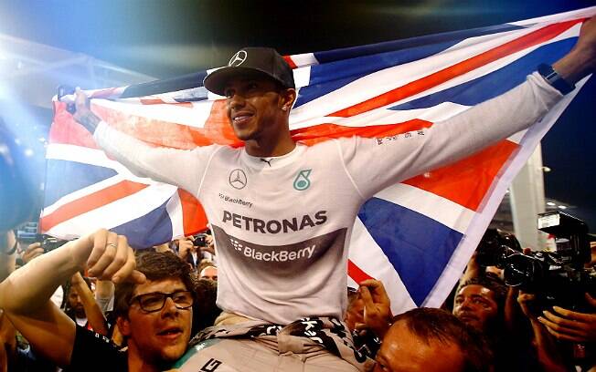 Lewis Hamilton, bicampeão mundial de Fórmula 1