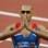 Dominicano Felix Sanchez conquista seu segundo título olímpico dos 400 m com barreiras. Foto: Streeter Lecka/Getty Images