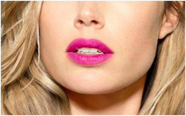 Dia do Rock: boca pink