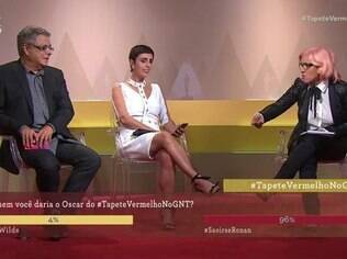 Apresentadores do GNT foram os primeiros a passar vergonha na noite de domingo (28)