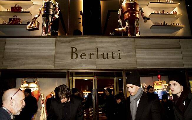 Fachada da loja da Berluti, em Nova York