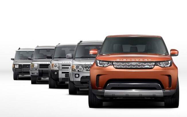 Quinta geração do Land Rover Discovery será bem mais leve e arrojada que a atual Quinta geração do Land Rover Discovery será bem mais leve e arrojada que a atual