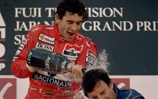 Ayrton Senna foi tricampeão em 1991, aos 31 anos e 227 dias. Foto: Getty Images