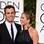 Justin Theroux e Jennifer Aniston no Globo de Ouro 2015. Foto: AP