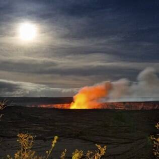 O vulcão Kilauea (Big Island) erupciona sem parar desde 1984