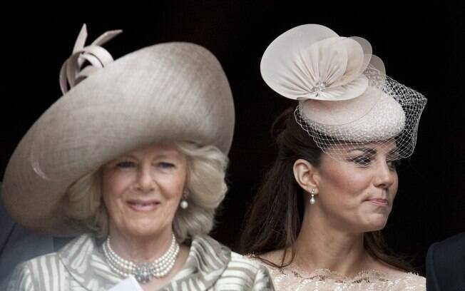 Camilla Parker-Bowles e Kate Middleton no Jubileu: uma delas será a futura rainha da Inglaterra