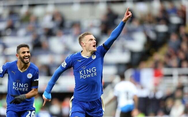 Jamie Vardy, atacante da sensação inglesa Jamie Vardy, atacante da sensação inglesa