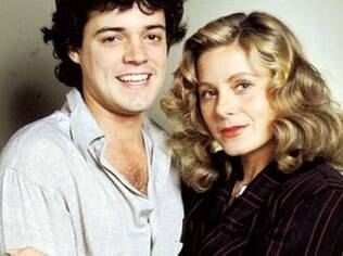 Vera Fischer com Felipe Camargo