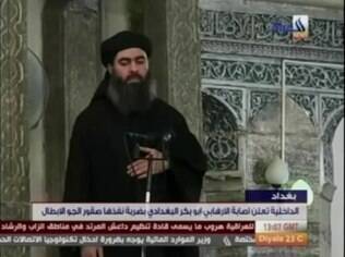 Líder e califa do Estado Islâmico (EI, ex-Isis), Abu Bakr al-Baghdadi