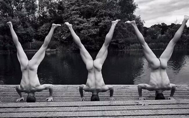 Atletas da Universidade de Warwick posam nus para combater a homofobia no meio esportivo. Foto: Reprodução