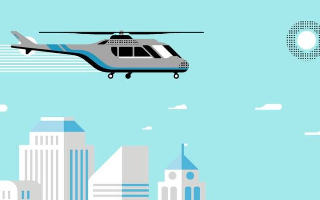 application offers four airports and five  heliports in the metropolitan area