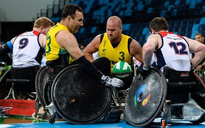 Austrália e Canadá são potências do rugby paralímpico