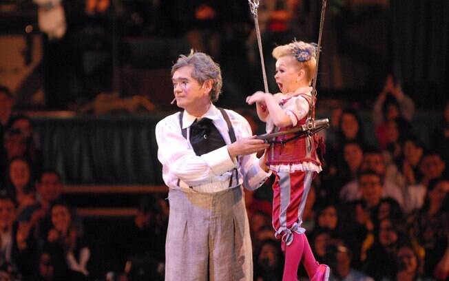 Serginho Groisman se torna integrante do Cirque Du Soleil por um dia