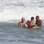 Paulinho Vilhena salva turista de afogamento na praia do Recreio dos Bandeirantes. Foto: AgNews