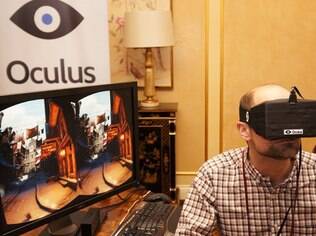 Oculus Rift tem chamado atenção em feiras de tecnologia