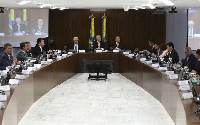 Michel Temer preside a primeira reunião do Programa de Parcerias e Investimentos (PPI)
