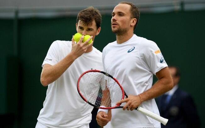 Ao lado de Murray, Bruno Soares foi eliminado em Wimbledon