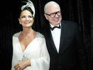 Luzia Brunet e o namorado, Lírio Parisotto