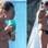 Kate Moss com uma taça de drink na mão. Foto: Reprodução