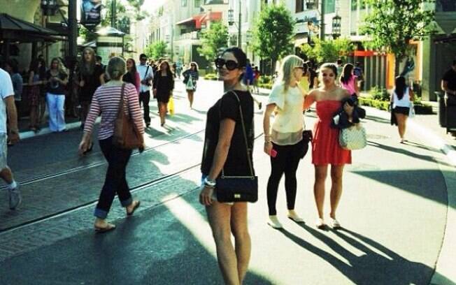 Carol Castro: turista em Los Angeles